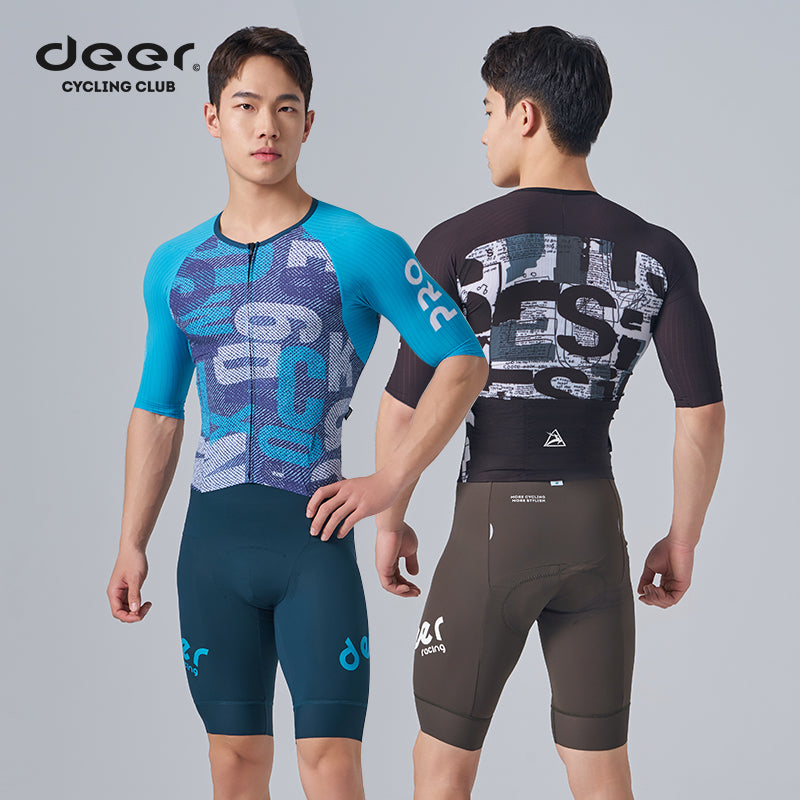 Men's Aerodynamic Compression Road Cycling Skinsuit — image 1 of 40