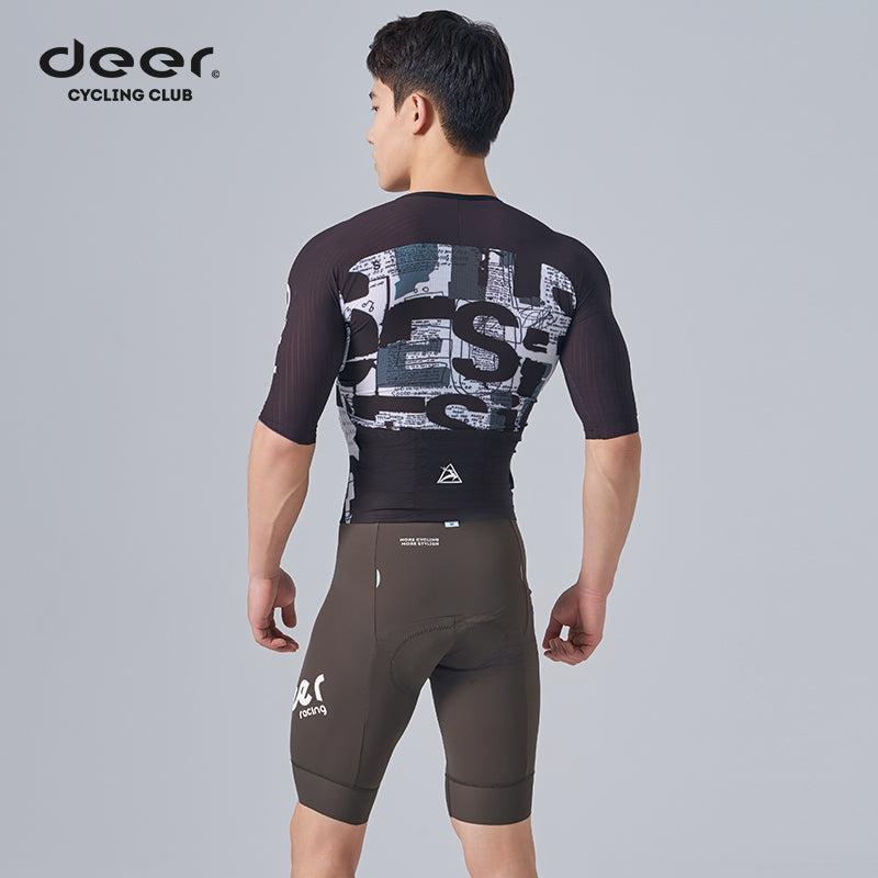 Men's Aerodynamic Compression Road Cycling Skinsuit — product story image 04 of 40