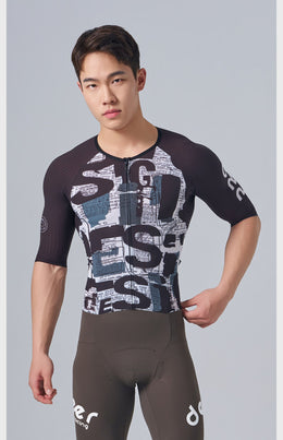 Men's Aerodynamic Compression Road Cycling Skinsuit — thumbnail 18 of 40