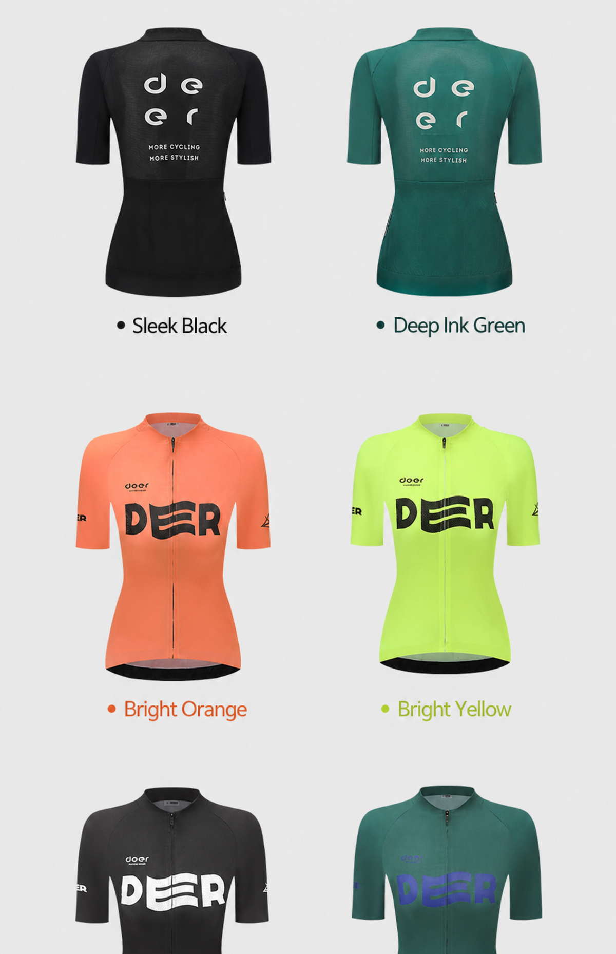 Lightweight Quick-Dry Race-Fit Cycling Jersey — product story image 29 of 31