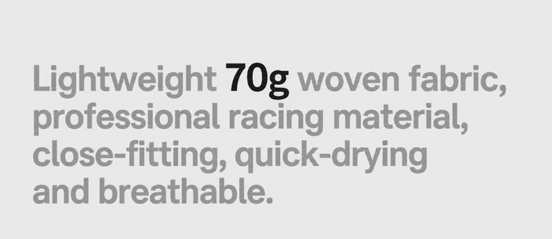 Lightweight Quick-Dry Race-Fit Cycling Jersey — product story image 30 of 31