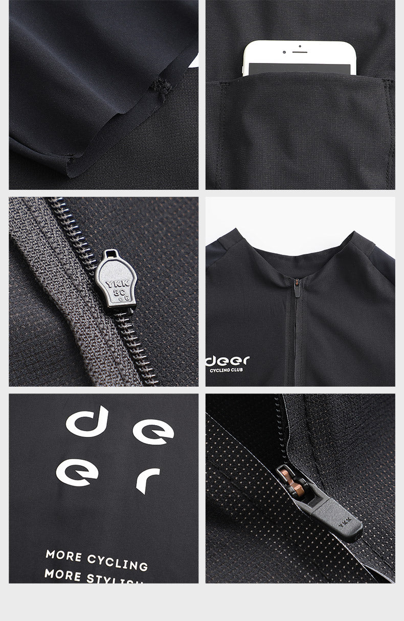 Lightweight Quick-Dry Race-Fit Cycling Jersey — product story image 27 of 31