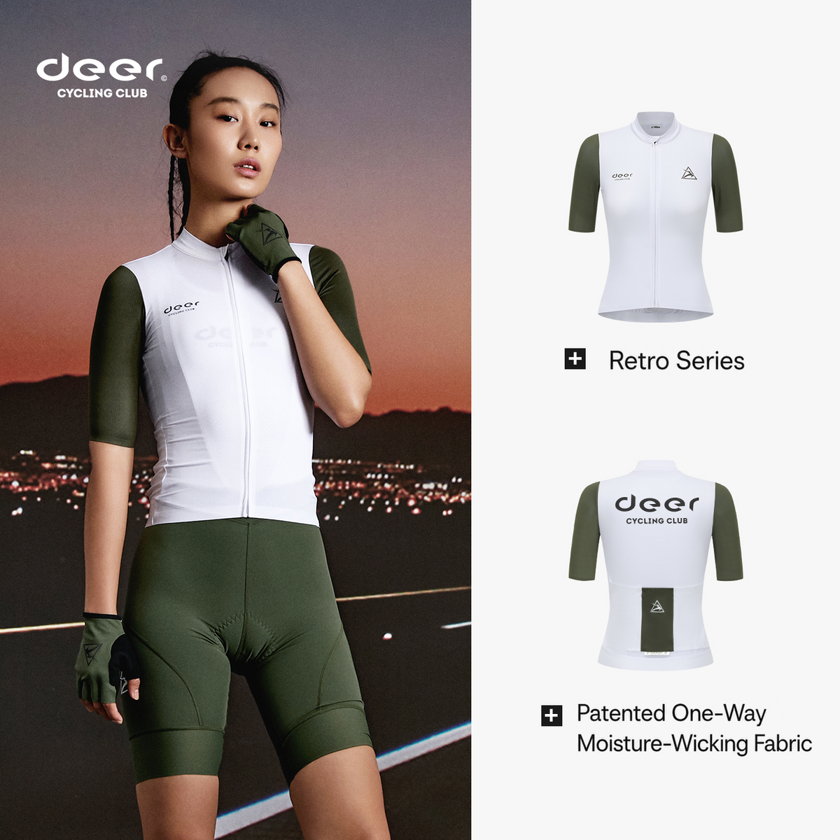 Women's Lightweight Moisture-Wicking Summer Cycling Jersey — product story image 03 of 8