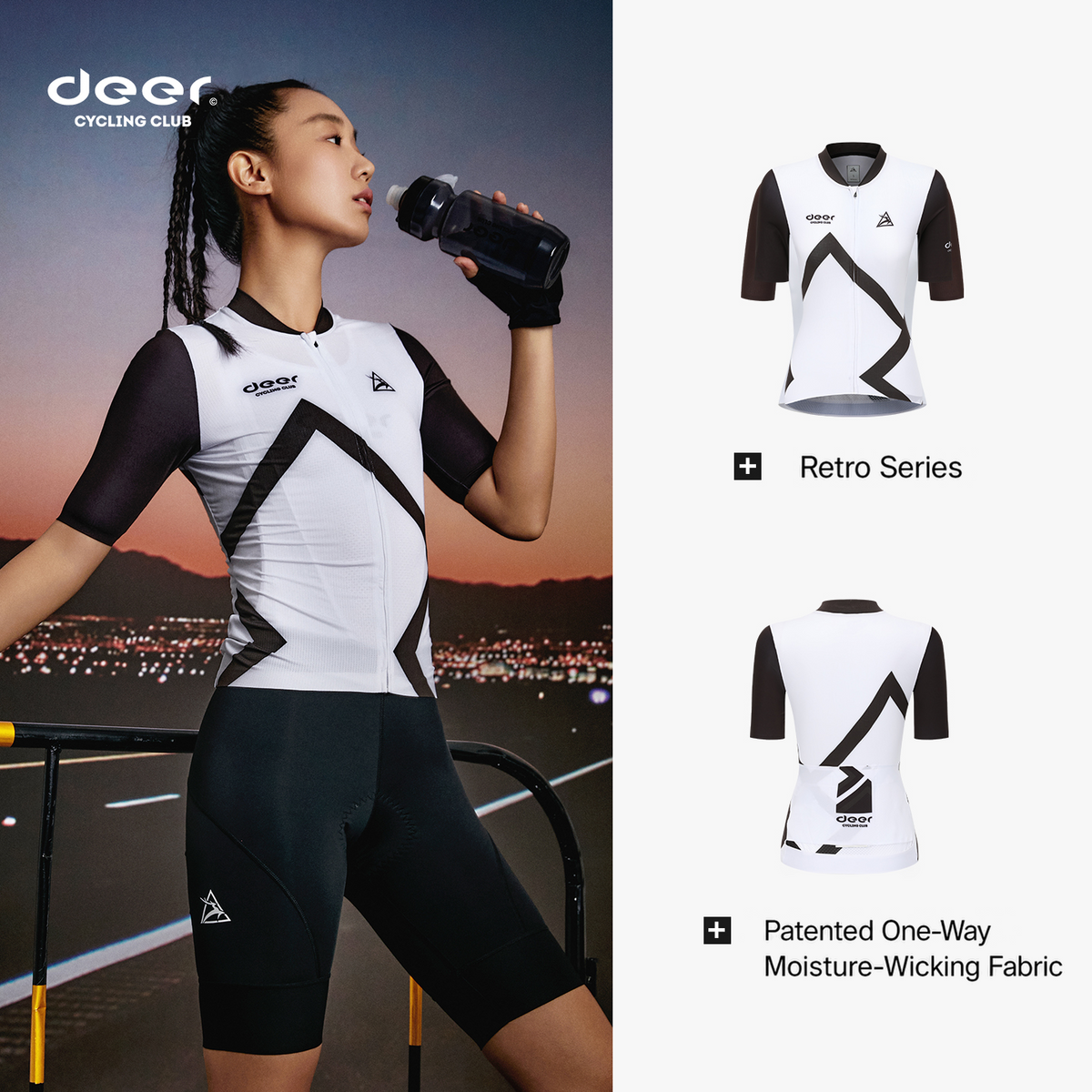 Women's Lightweight Moisture-Wicking Summer Cycling Jersey — product story image 06 of 8
