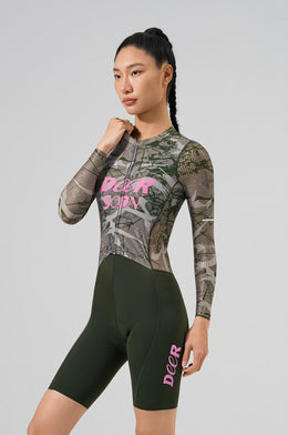 Women's Aerodynamic Ventilated Road Cycling Skinsuit — thumbnail 3 of 14