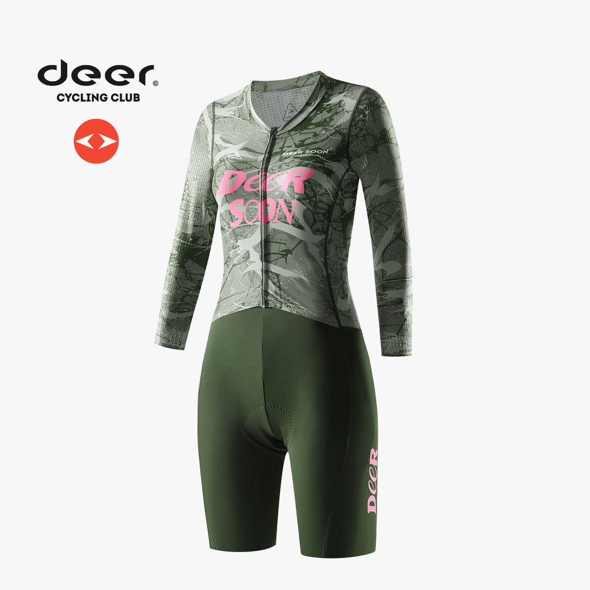 Women's Aerodynamic Ventilated Road Cycling Skinsuit — product story image 13 of 14