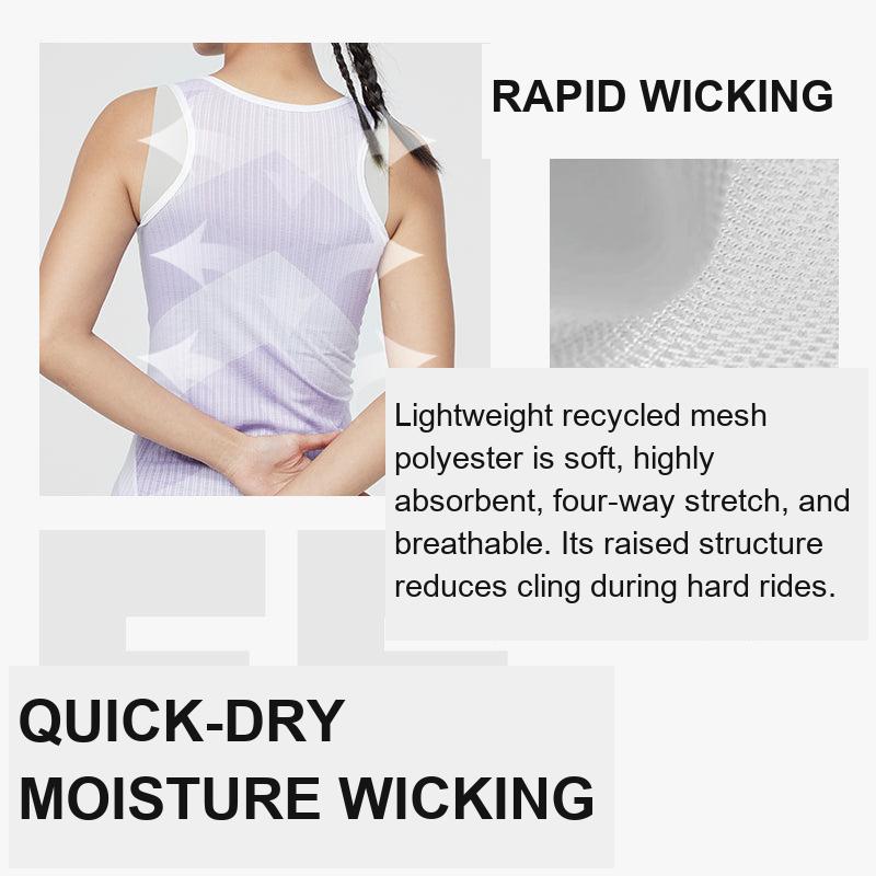 Women's Ultralight 3D Mesh Cycling Base Layer — product story image 03 of 27