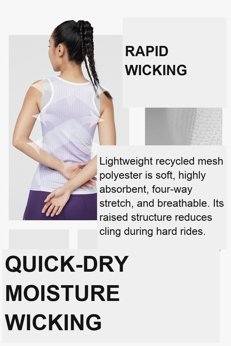 Women's Ultralight 3D Mesh Cycling Base Layer — product story image 10 of 27