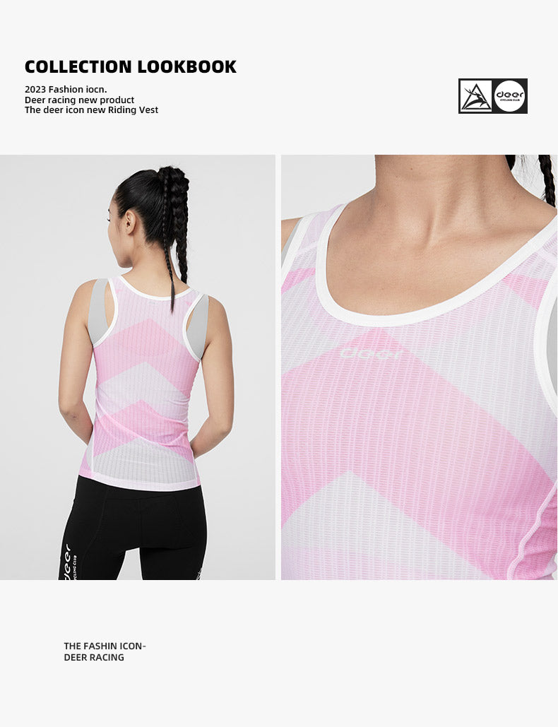 Women's Ultralight 3D Mesh Cycling Base Layer — product story image 13 of 27