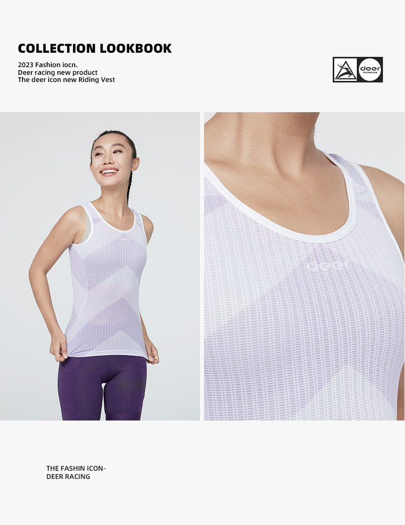 Women's Ultralight 3D Mesh Cycling Base Layer — product story image 15 of 27