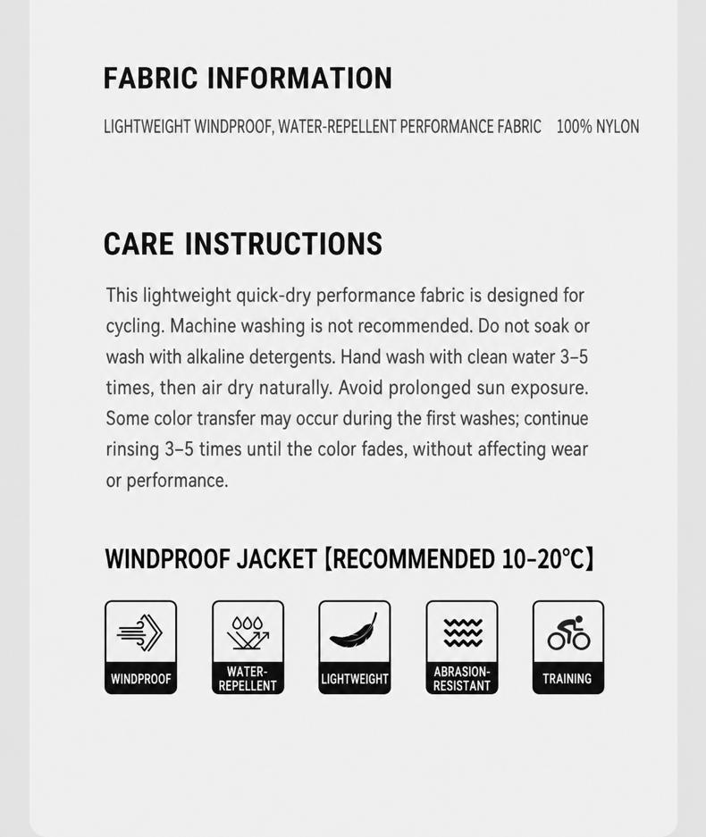 Women's Windproof Water-Repellent Cycling Jacket — product story image 18 of 36
