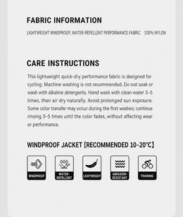 Women's Windproof Water-Repellent Cycling Jacket — thumbnail 18 of 36