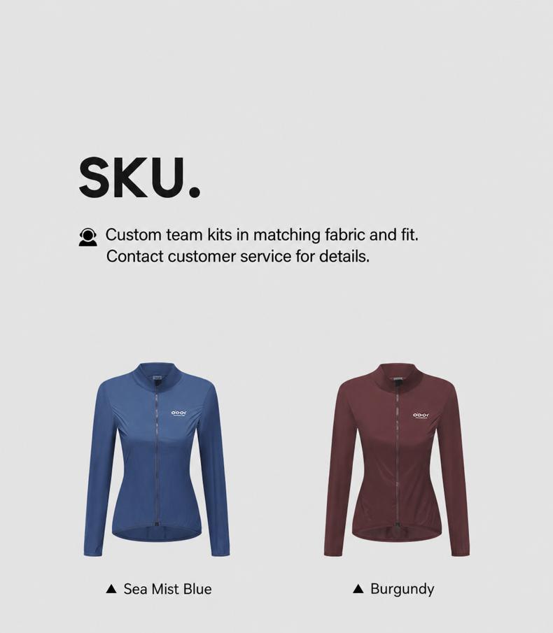 Women's Windproof Water-Repellent Cycling Jacket — product story image 25 of 36