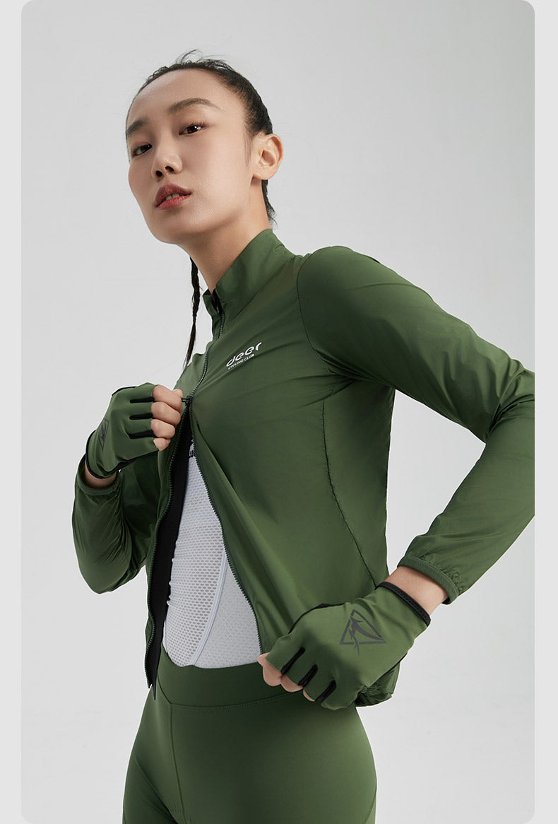 Women's Windproof Water-Repellent Cycling Jacket — product story image 29 of 36