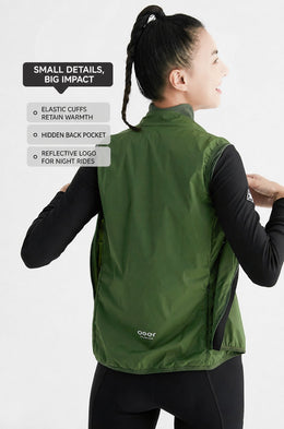 Women's Ultralight Water-Repellent Road Cycling Vest — thumbnail 22 of 37