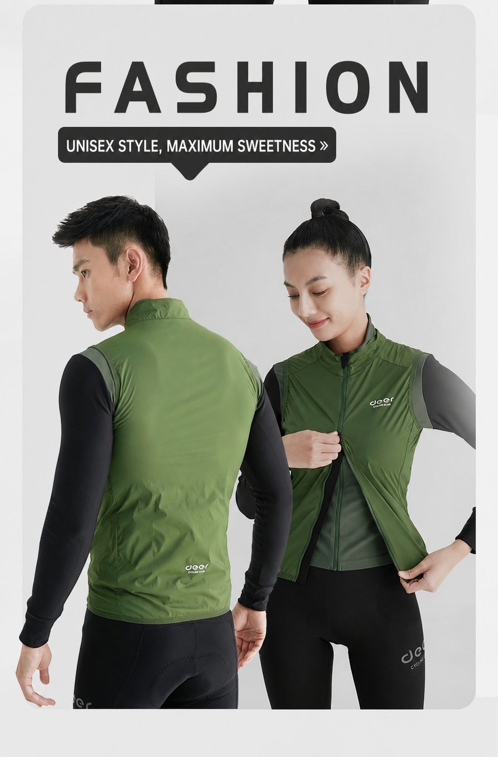 Women's Ultralight Water-Repellent Road Cycling Vest — product story image 23 of 37