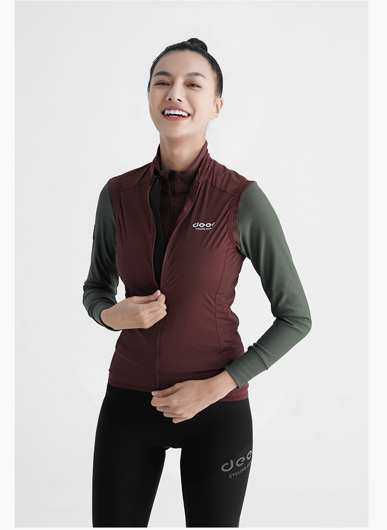 Women's Ultralight Water-Repellent Road Cycling Vest — product story image 26 of 37