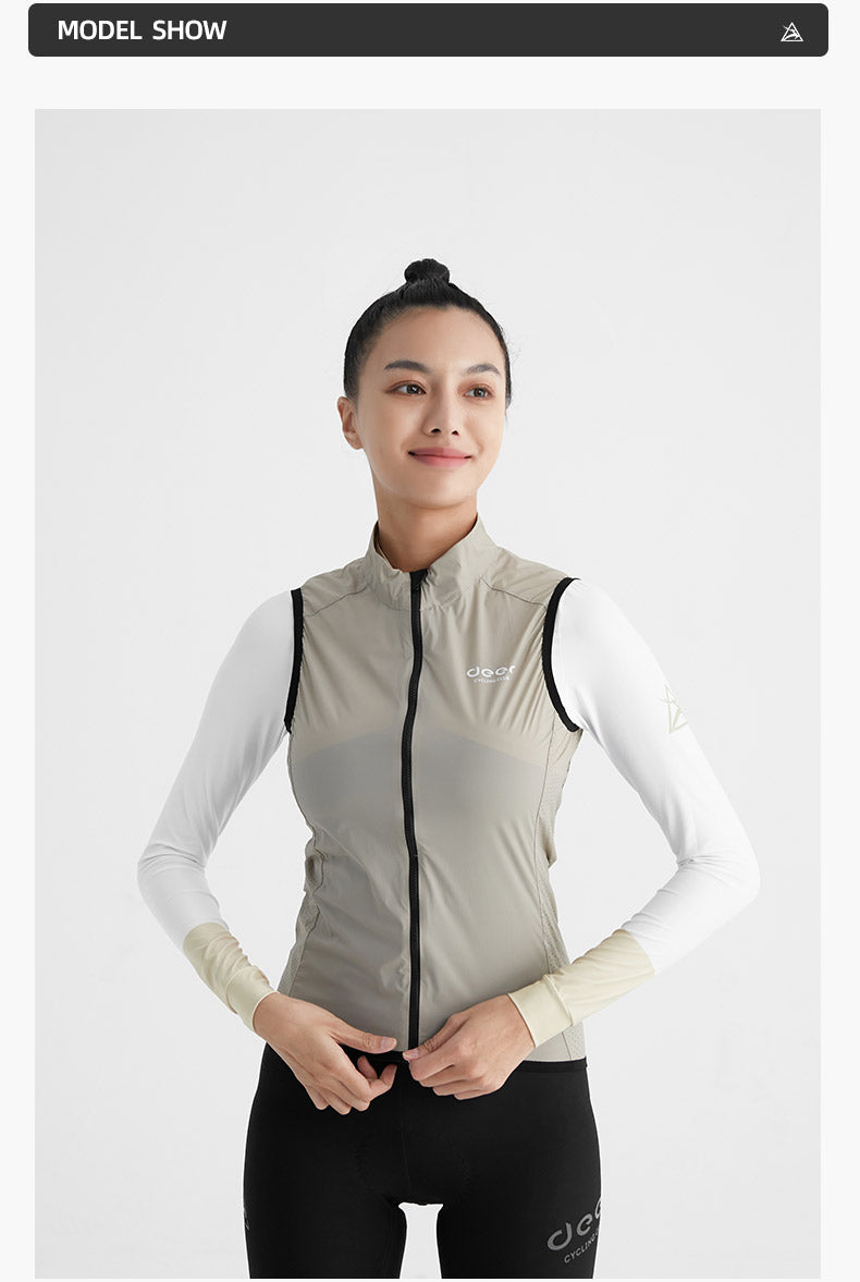 Women's Ultralight Water-Repellent Road Cycling Vest — product story image 29 of 37