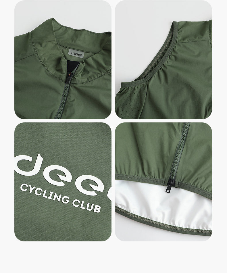 Women's Ultralight Water-Repellent Road Cycling Vest — product story image 34 of 37