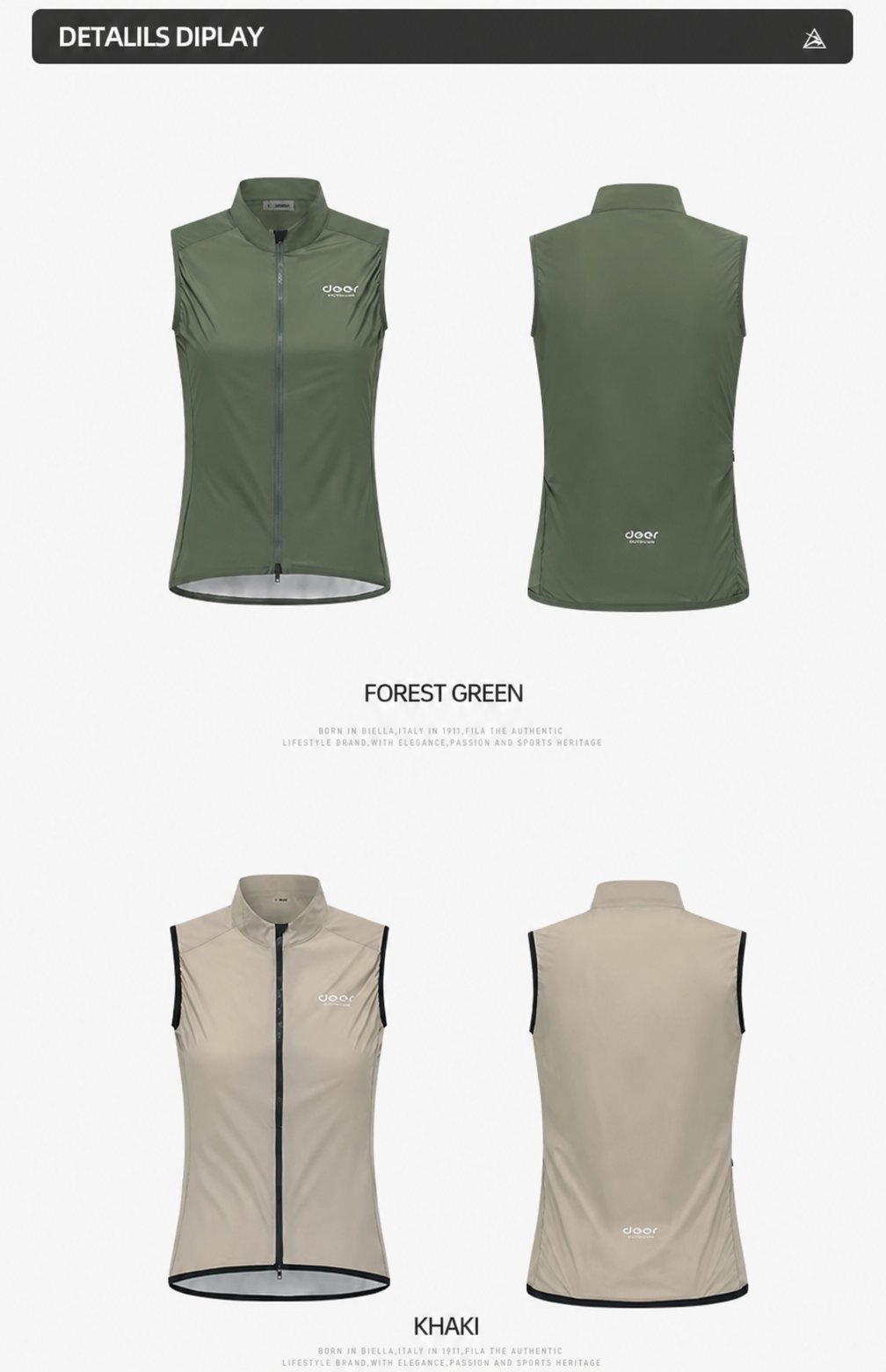 Women's Ultralight Water-Repellent Road Cycling Vest — product story image 35 of 37