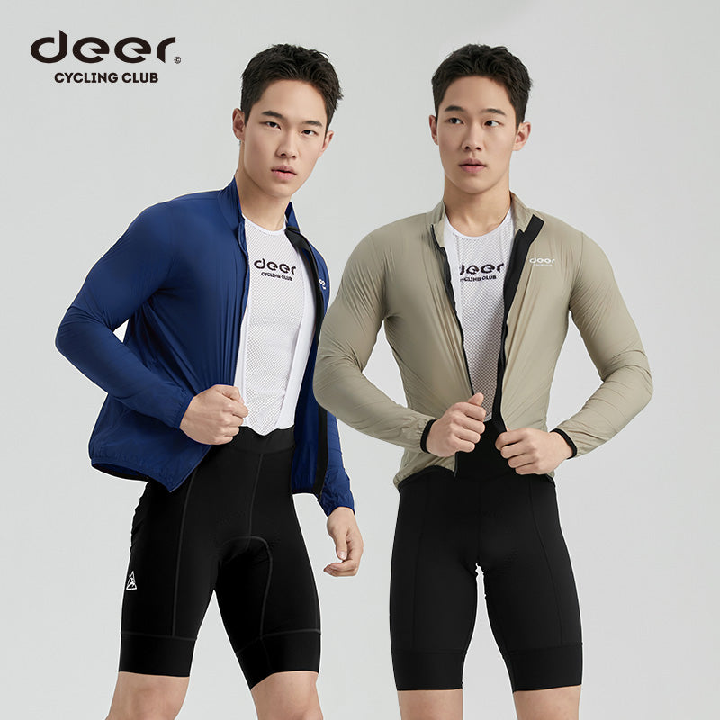 Men's Reflective Windproof Road Cycling Jacket — product story image 02 of 36