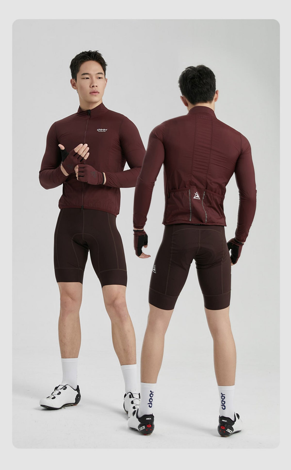Men's Reflective Windproof Road Cycling Jacket — product story image 35 of 36