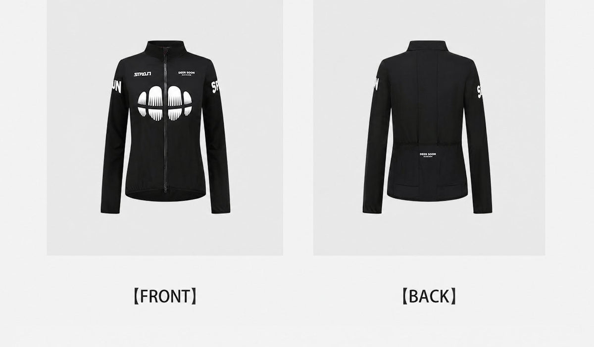Women's Lightweight 4-Way Stretch Road Cycling Jacket — product story image 08 of 14