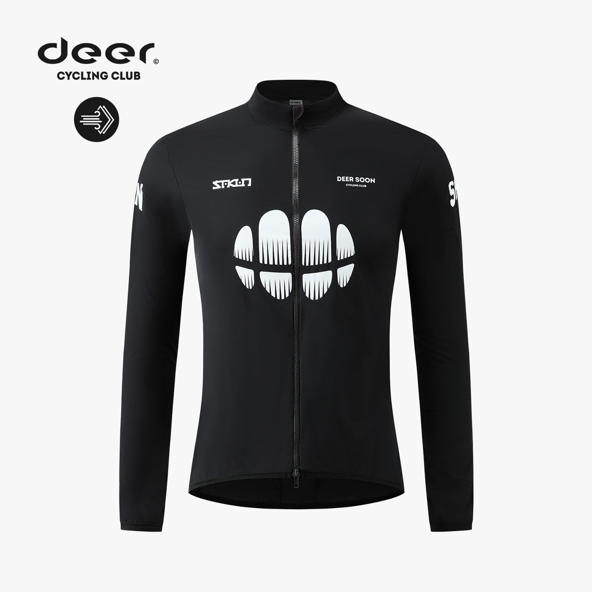 Men's Lightweight 4-Way Stretch Road Cycling Jacket — product story image 01 of 14