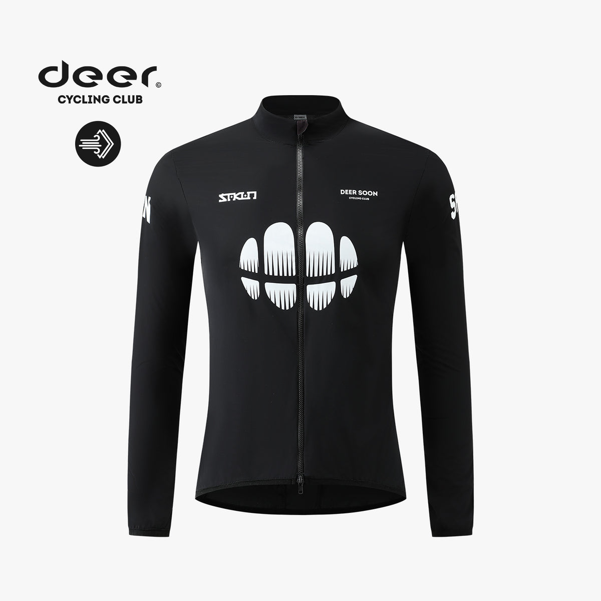 Men's Lightweight 4-Way Stretch Road Cycling Jacket — product story image 06 of 14