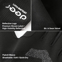 Starfall PORON XRD Palm-Padded Half-Finger Cycling Gloves — thumbnail 6 of 22