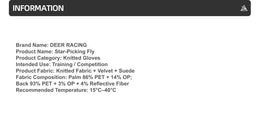 Starfall PORON XRD Palm-Padded Half-Finger Cycling Gloves — thumbnail 17 of 22
