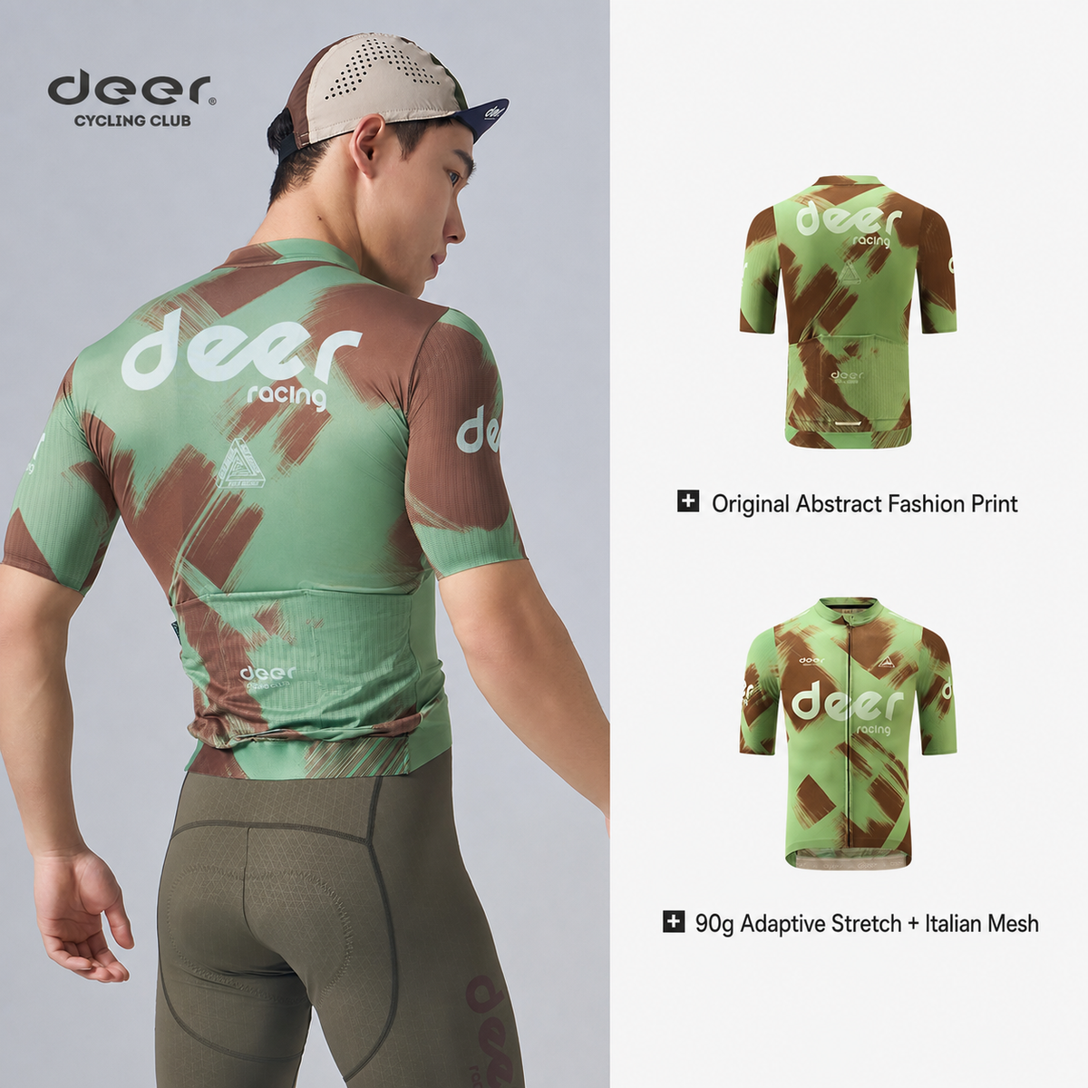 Lightweight Quick-Dry Mesh Cycling Jersey — product story image 11 of 39