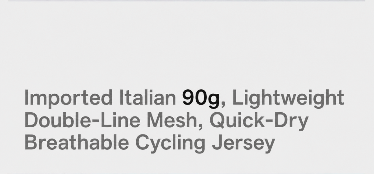 Lightweight Quick-Dry Mesh Cycling Jersey — product story image 32 of 39