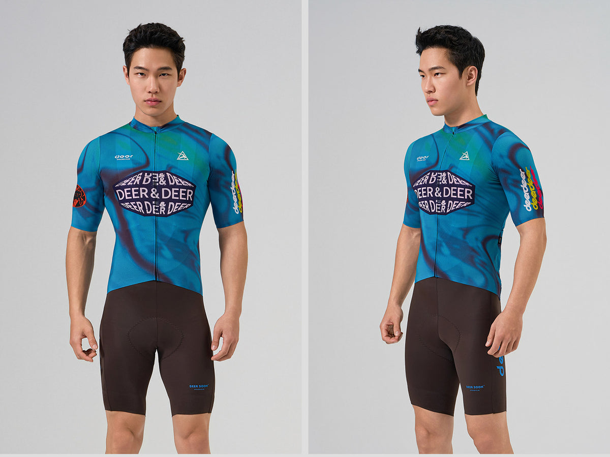 Men's Aerodynamic Mesh-Panel Summer Road Cycling Jersey — product story image 04 of 37