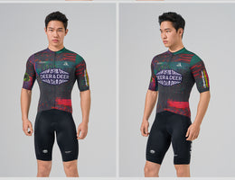 Men's Aerodynamic Mesh-Panel Summer Road Cycling Jersey — thumbnail 5 of 37