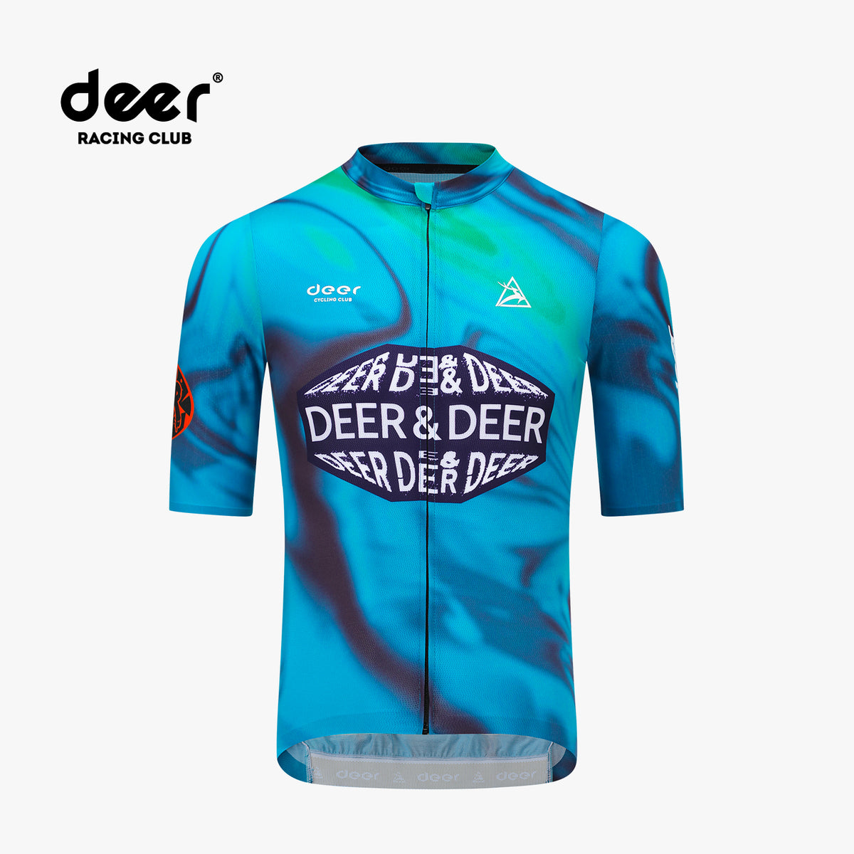 Men's Aerodynamic Mesh-Panel Summer Road Cycling Jersey — product story image 15 of 37