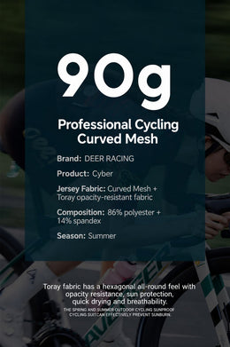 Men's Aerodynamic Mesh-Panel Summer Road Cycling Jersey — thumbnail 23 of 37