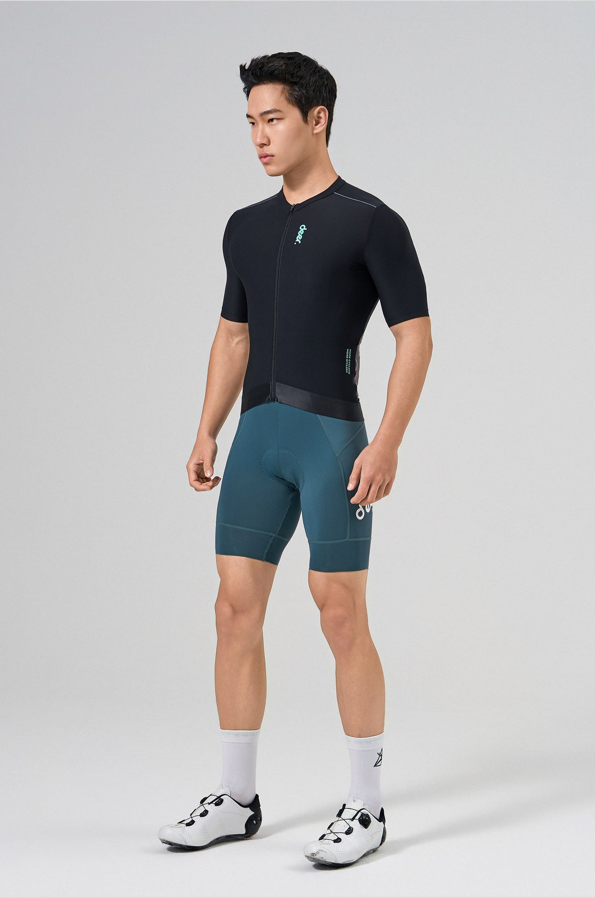Men's Diamond-Grid Quick-Dry Summer Cycling Jersey — product story image 02 of 13