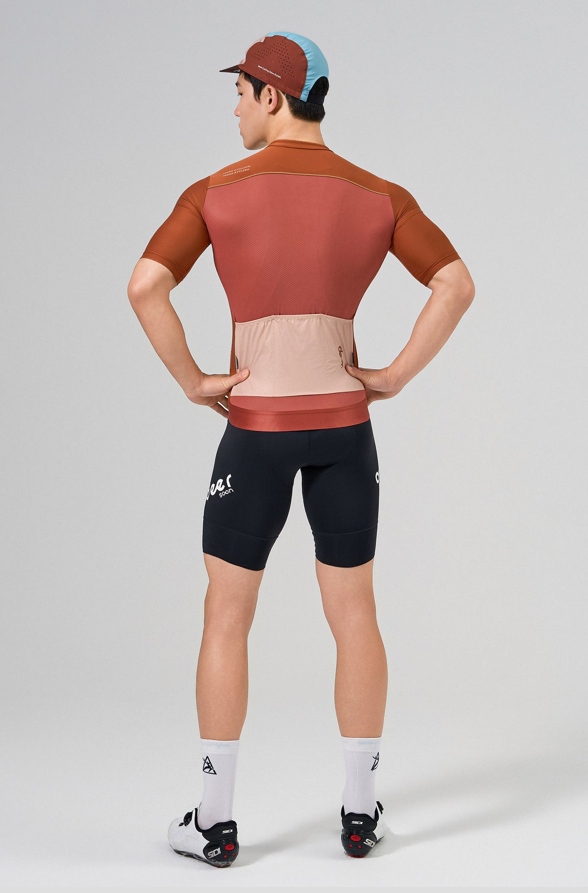 Men's Diamond-Grid Quick-Dry Summer Cycling Jersey — product story image 04 of 13