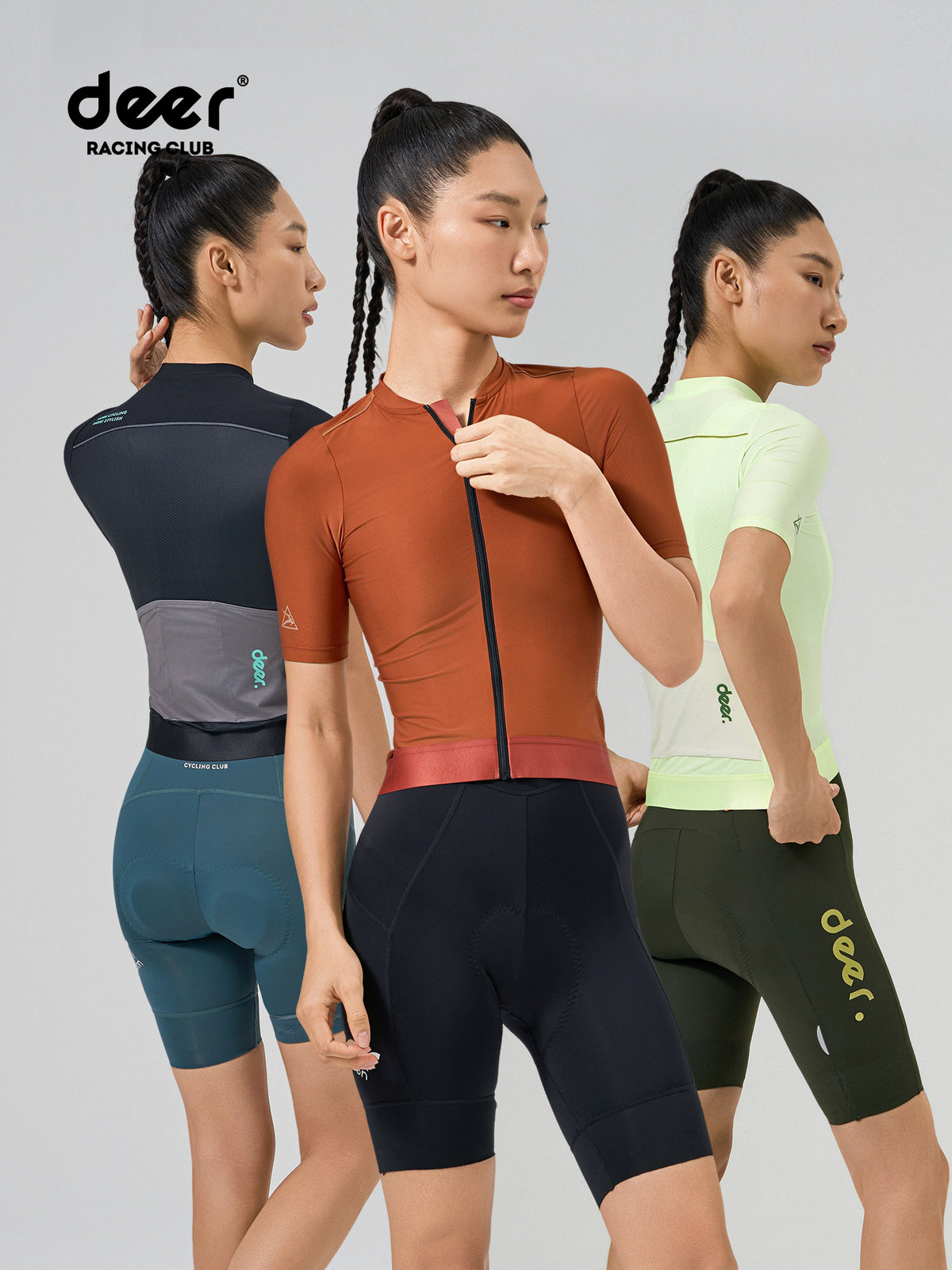 Women's Diamond-Mesh Aero-Fit Summer Cycling Jersey — product story image 01 of 12