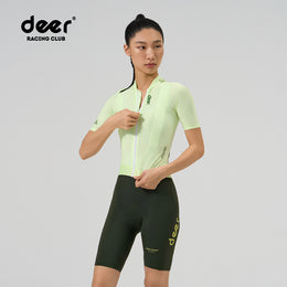 Women's Diamond-Mesh Aero-Fit Summer Cycling Jersey — thumbnail 3 of 12