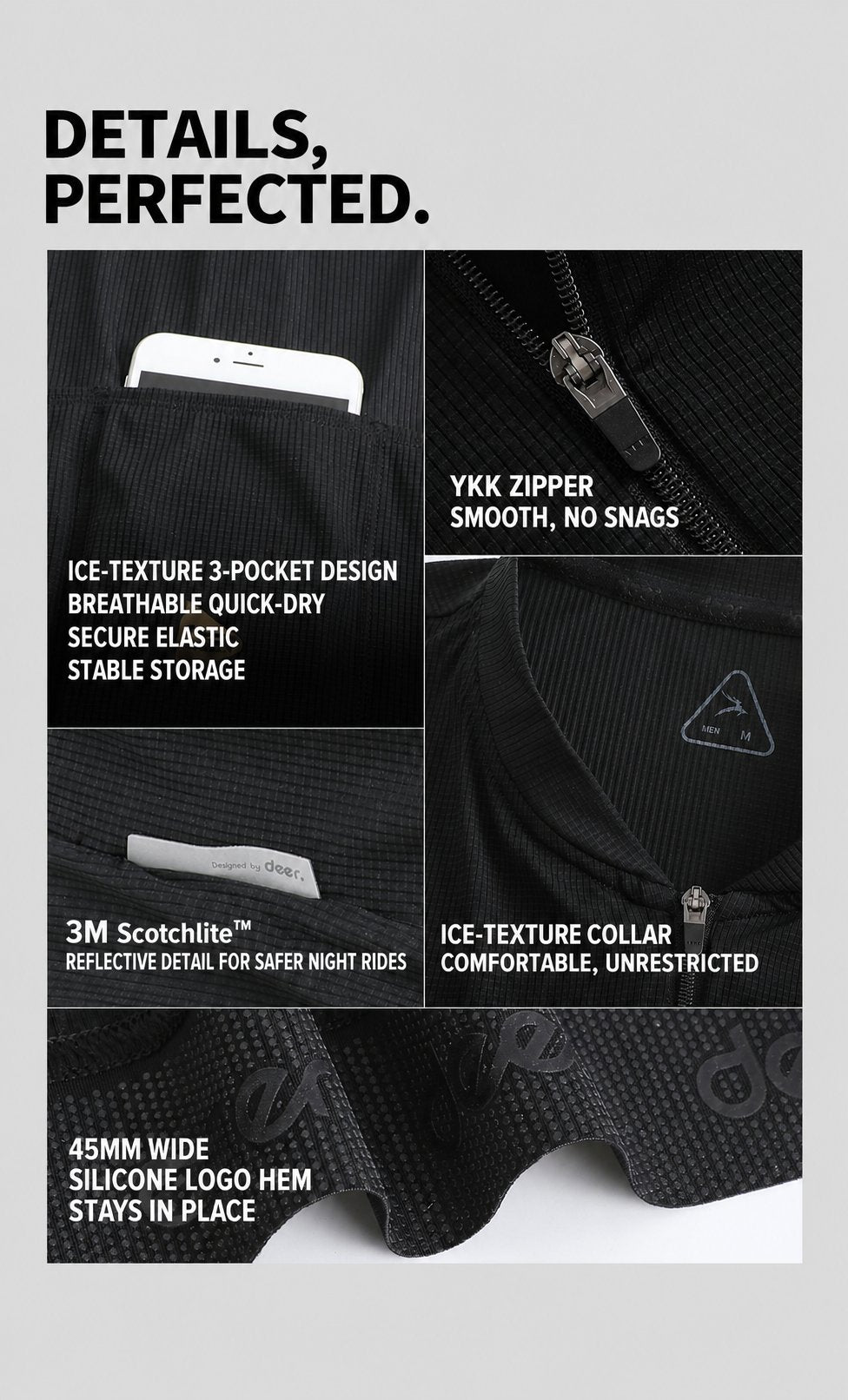 Women's Five-Year Anniversary Quick-Dry Aero Cycling Jersey — product story image 06 of 11