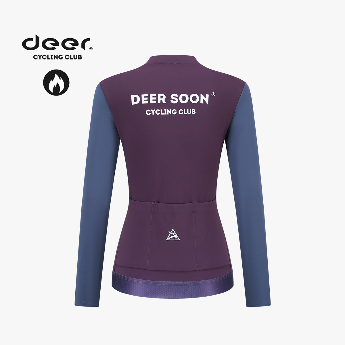 Women's Lightweight Microfleece Winter Cycling Jersey — product story image 06 of 14
