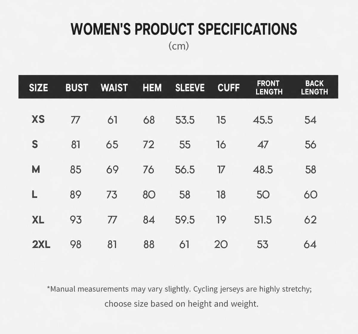 Women's Lightweight Microfleece Winter Cycling Jersey — product story image 10 of 14