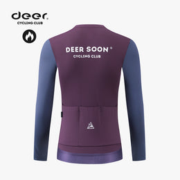 Men's Lightweight Brushed-Fleece Winter Cycling Jersey — thumbnail 2 of 14