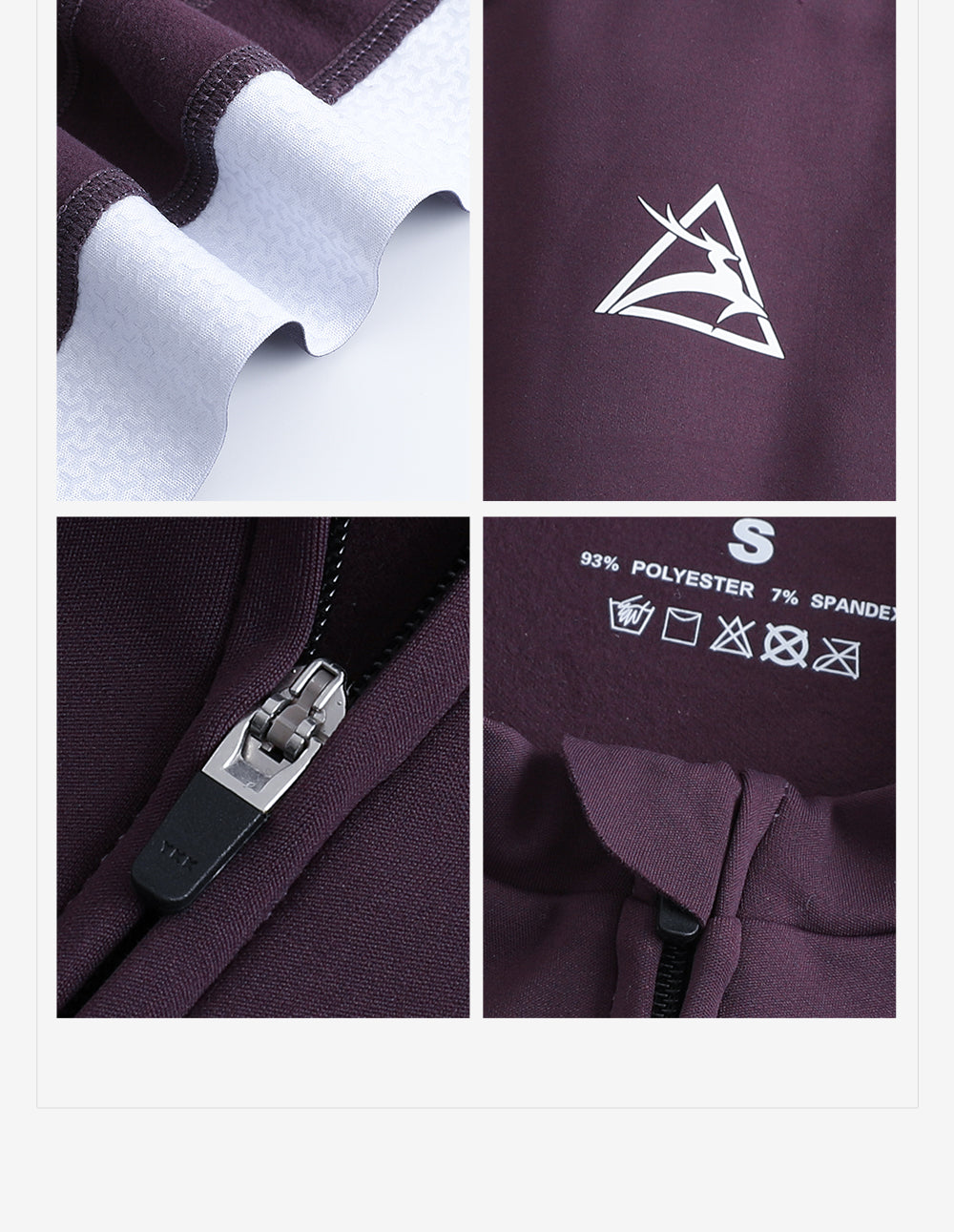 Men's Lightweight Brushed-Fleece Winter Cycling Jersey — product story image 14 of 14