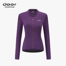 Women's Three-Layer Spring/Fall Long-Sleeve Cycling Jersey — thumbnail 6 of 37