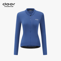 Women's Three-Layer Spring/Fall Long-Sleeve Cycling Jersey — thumbnail 7 of 37