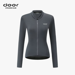 Women's Three-Layer Spring/Fall Long-Sleeve Cycling Jersey — thumbnail 8 of 37