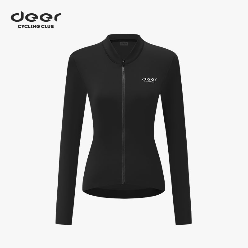 Women's Three-Layer Spring/Fall Long-Sleeve Cycling Jersey — product story image 09 of 37